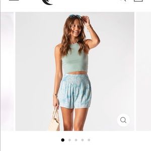 Lotus and Luna “Whitehaven” shorts (size s/m)